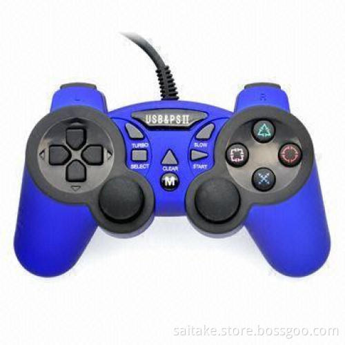 Dual-vibration Joypad/Gamepad, Compatible with PS2/PS1 Console